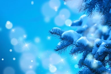 1280x1024 Winter Tree Art Wallpapers