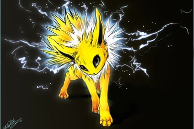 Jolteon At Night:. By WhiteSpiritWolf On DeviantArt