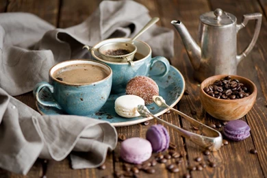Coffee Cookies Still Life Hd Wallpapers Wallpapers
