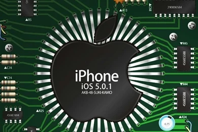 IOS5 Chip 3D iPhone 4 Wallpapers And iPhone 4S Wallpapers ...