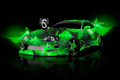 Toyota Supra Sweet Abstract Car 2013 « El Tony