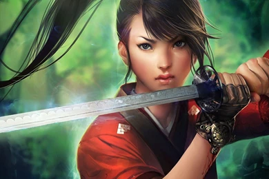 Girl Samurai Wallpapers