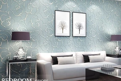 Aliexpress.com : Buy Modern 3D Relief Roses Wallpapers Living Room ...