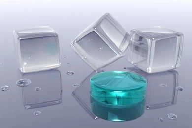 Wallpapers 3D Glass Shape Wallpapers Laptop Back