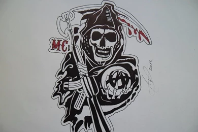 Sons Of Anarchy Logo By Antevohunter On DeviantArt