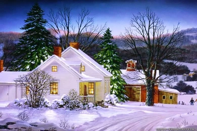 Winter Christmas Wallpapers 2   Crazy Frankenstein