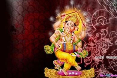 1366x768 Lord Ganesha