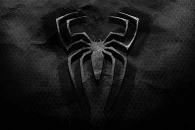 3D Movies Wallpaper, Spiderman Old Logo, On Black Backgrounds ...