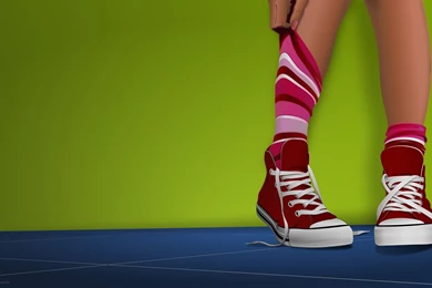 Feet Shoes Artwork Wallpapers