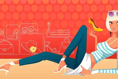 Fashion, Girl, Shopping, Wallpapers, Girls (