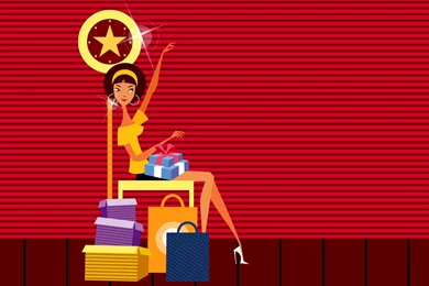 Girl Style Shopping Clothes Hd Wallpapers