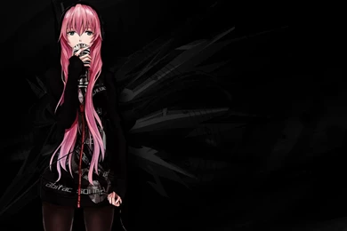 Megurine Luka Wallpapers Hoodie   Invitation Templates
