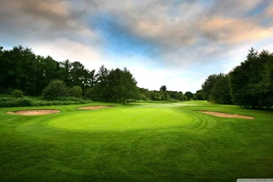 Golf Course HD Desktop Wallpapers : Mobile : Dual Monitor