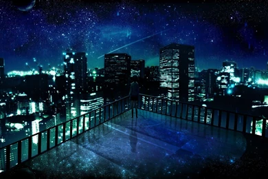Anime Cityscape Wallpapers