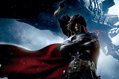 Download Wallpapers 1440x900 Space Pirate Captain Harlock, Captain ...