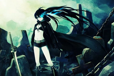 Black Rock Shooter Anime Wallpapers (45 Photos)
