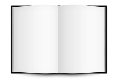 Blank White Book