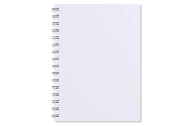 Blank White Book