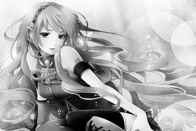 Anime Wallpapers › Black And White Deunan Knute Wallpaper. Black ...