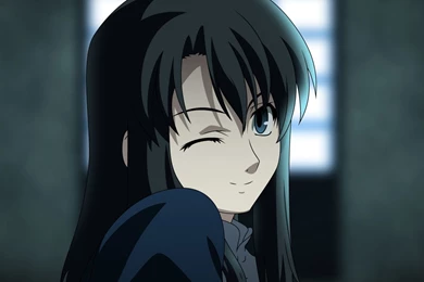 Download Wallpapers 1920x1080 Kara No Kyoukai, Girl, Brunette, Cute ...