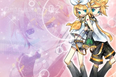 Rin And Len Kagamine   Vocaloid Wallpapers (18507632)   Fanpop