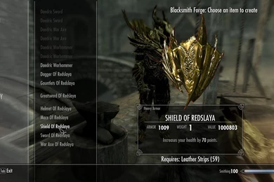 Golden Daedric Armour And Weapons At Skyrim Nexus Mods And Community