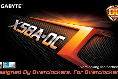 GIGABYTE X58A OC Webpage