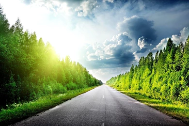 Hill Road Wallpapers HD For Desktop & Mobile Free Download