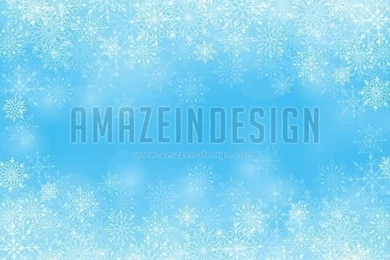 Winter Snow Backgrounds With Different Snowflakes   Amazeindesign