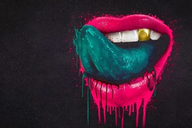 Lips iPad Wallpapers