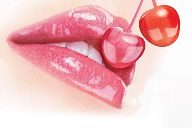 Beautiful Red Pink And Lips Wallpapers