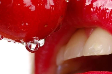 Cherry Lips HD Desktop Wallpapers : Widescreen : High Definition ...
