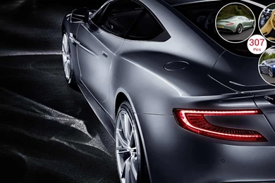 2013 Aston Martin Vanquish Rear