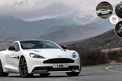 2015 Aston Martin Vanquish Carbon White Edition   Front