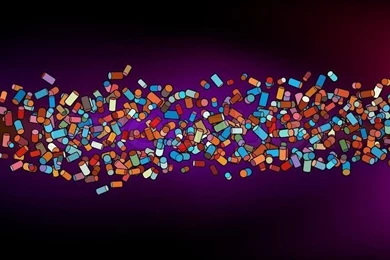 Futuristic Abstract Glowing Backgrounds Resembling Motion Blurred ...