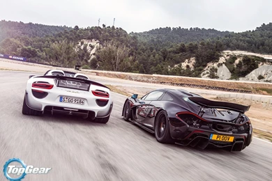 Mclaren, P1, Porsche, 918, Top Gear, Spider, Supercars >> HD ...