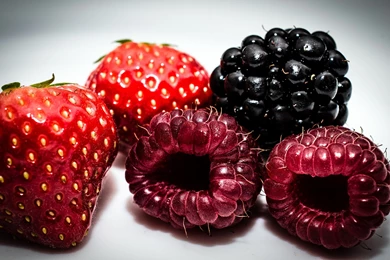 Wallpapers Fruit Raspberry Food Image