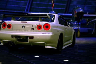 Skyline GTR R34 Backside By Adachi17 On DeviantArt