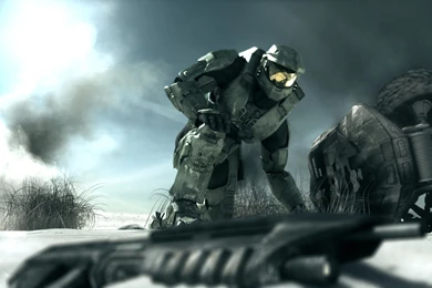 Halo 3 Warthog Masterchief HD Desktop Wallpapers