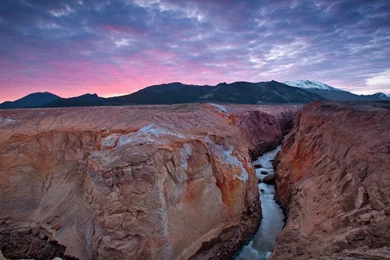 CANYON VOLCANO WALLPAPER   (