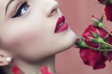 Beautiful Red Lips Wallpapers Girl Wallpapers
