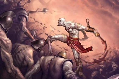 Kratos God Of War Wallpapers