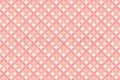 Abstract Geometric Floral Pattern Wallpaper. Vector Illustration ...