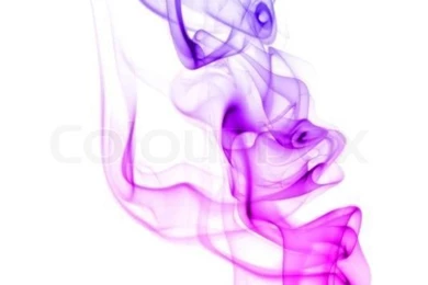Smoke Blue Color From White Backgrounds The Abstract Image Of A ...