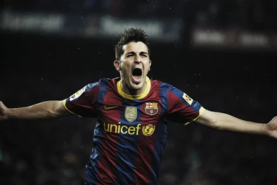 Futbol, Wallpapers, David, Villa (