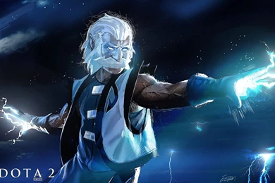 Download Wallpapers 1920x1080 Zeus, Dota 2, Art Full HD 1080p HD ...