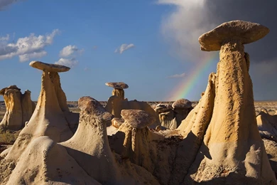 New Mexico Badlands Rock Formations Wallpapers