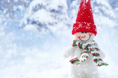 Christmas Snowman 1366x768   Wallpapers   Wallpapers Style