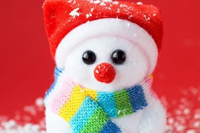 1366x768 Snowman Christmas Ornament Desktop PC And Mac Wallpapers