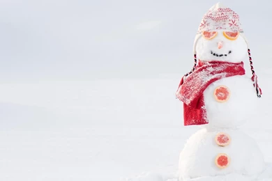 SNOWMAN WALLPAPER   (